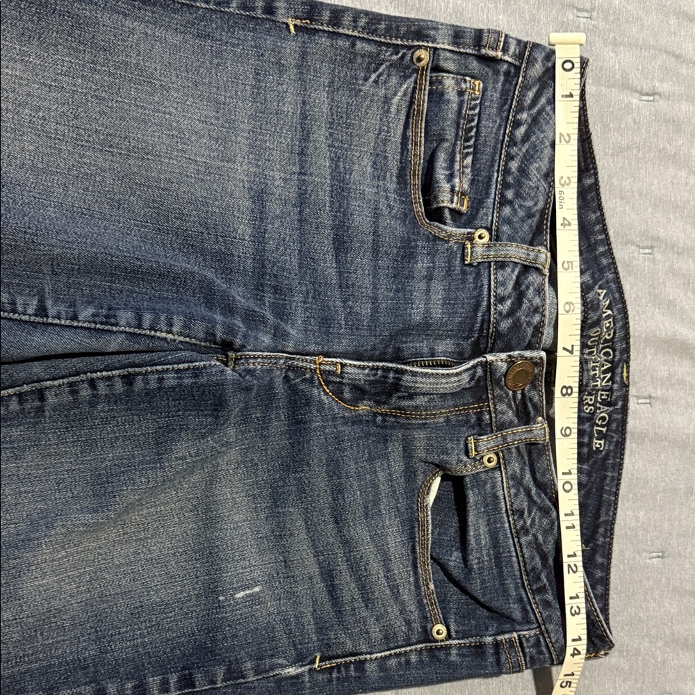 American Eagle Outfitters High Rise Dark Blue Jeans